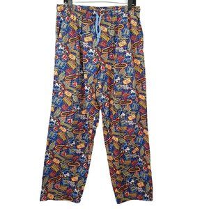 Disney Parks 45th Anniversary Disney World Lounge Pants Men L Drawstring Pajamas